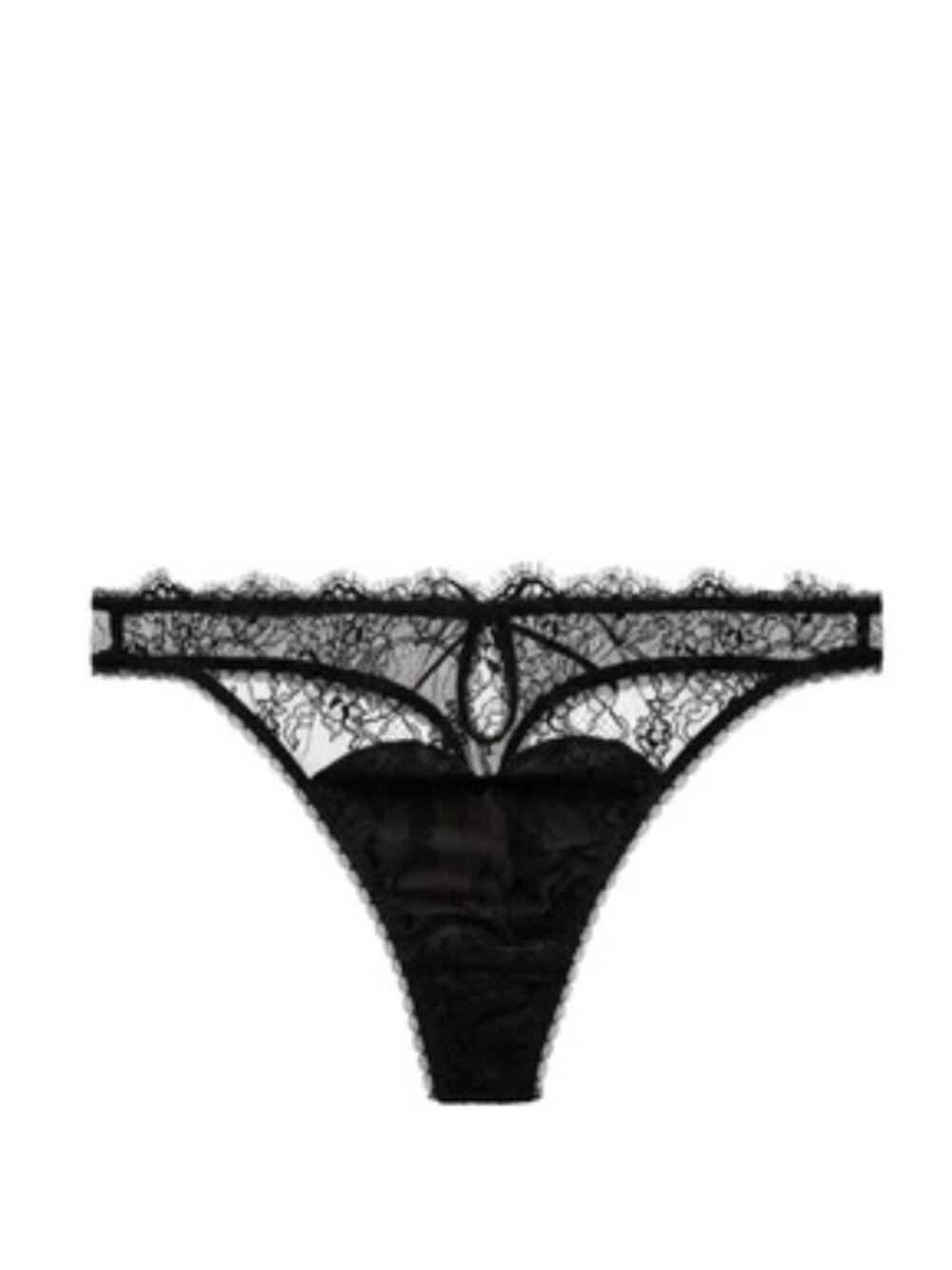 Dita Von Teese Black Zsa Zsa G-String, XS